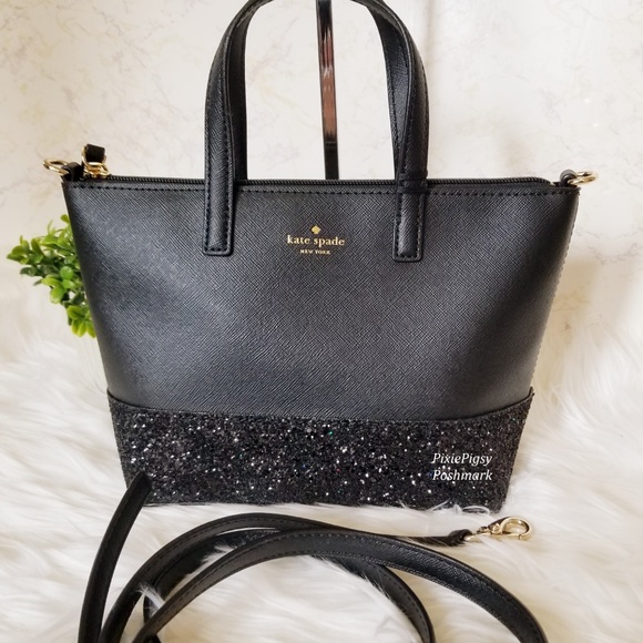 NWT Kate Spade Ina Greta Court Glitter Crossbody - Picture 2 of 8